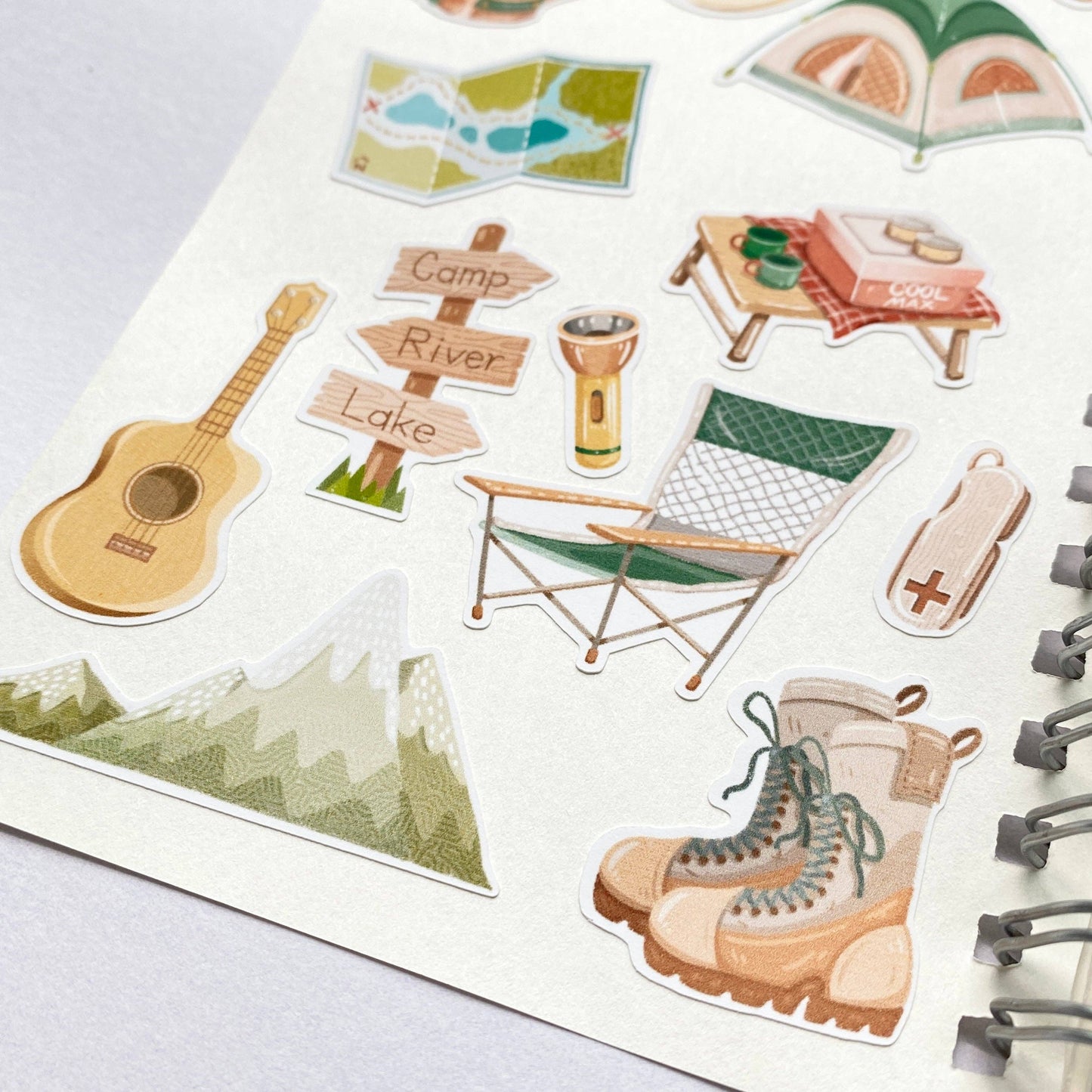 Sticker Sheet - Into The Wild - Tea & Fables