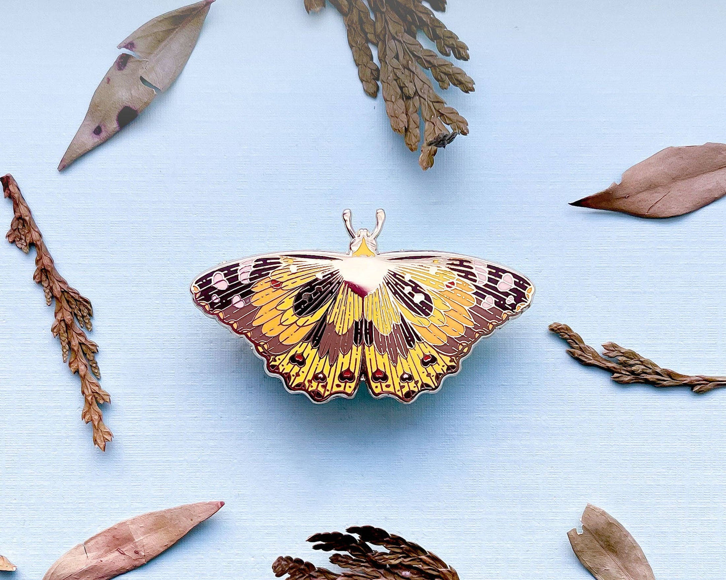 Emalje Pin | Painted Lady Butterfly - Tea & Fables