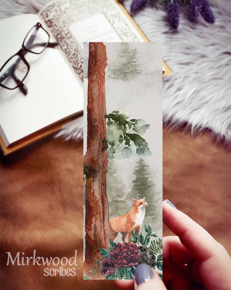 Forest Fox Bookmark