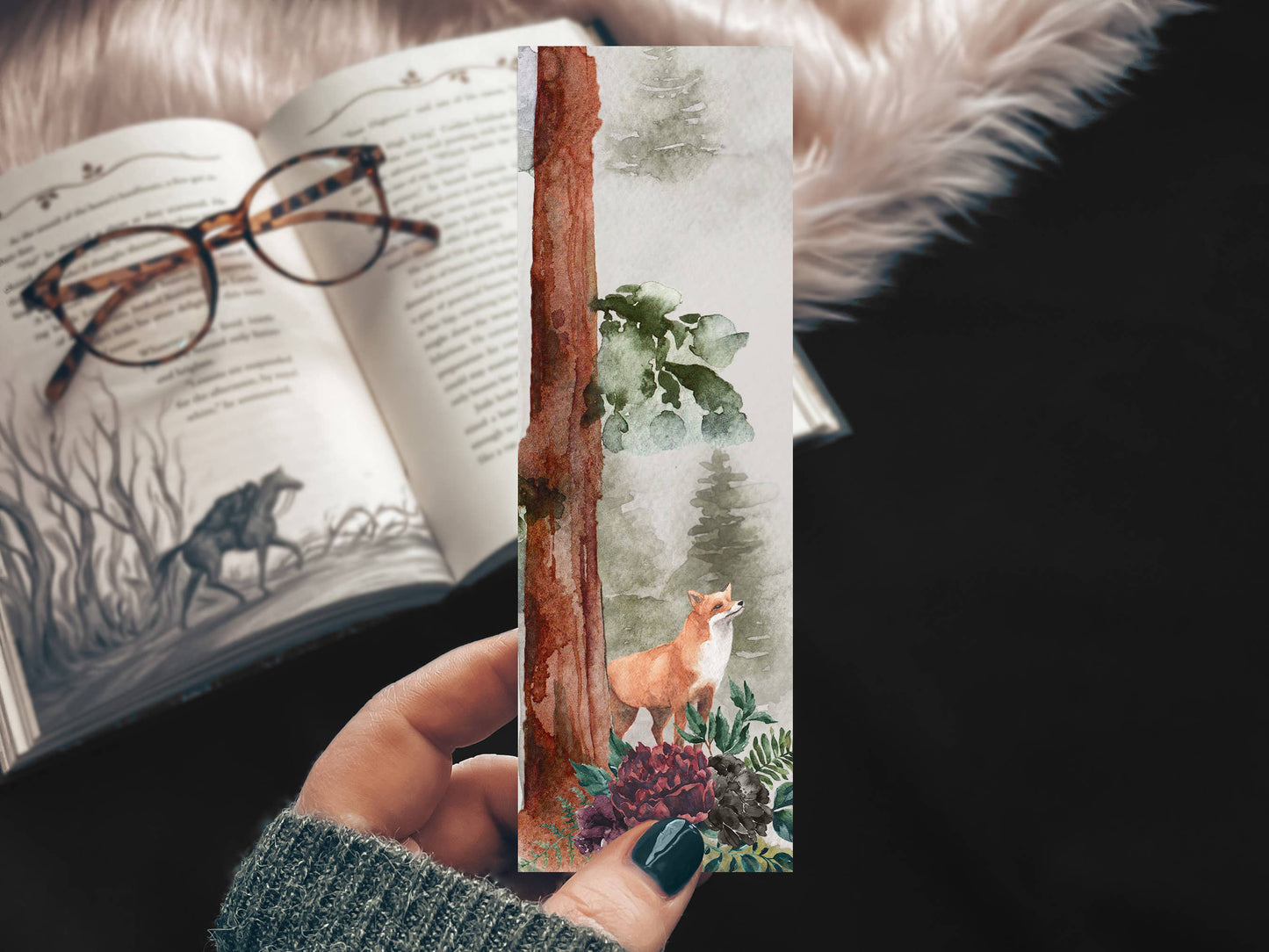 Forest Fox Bookmark