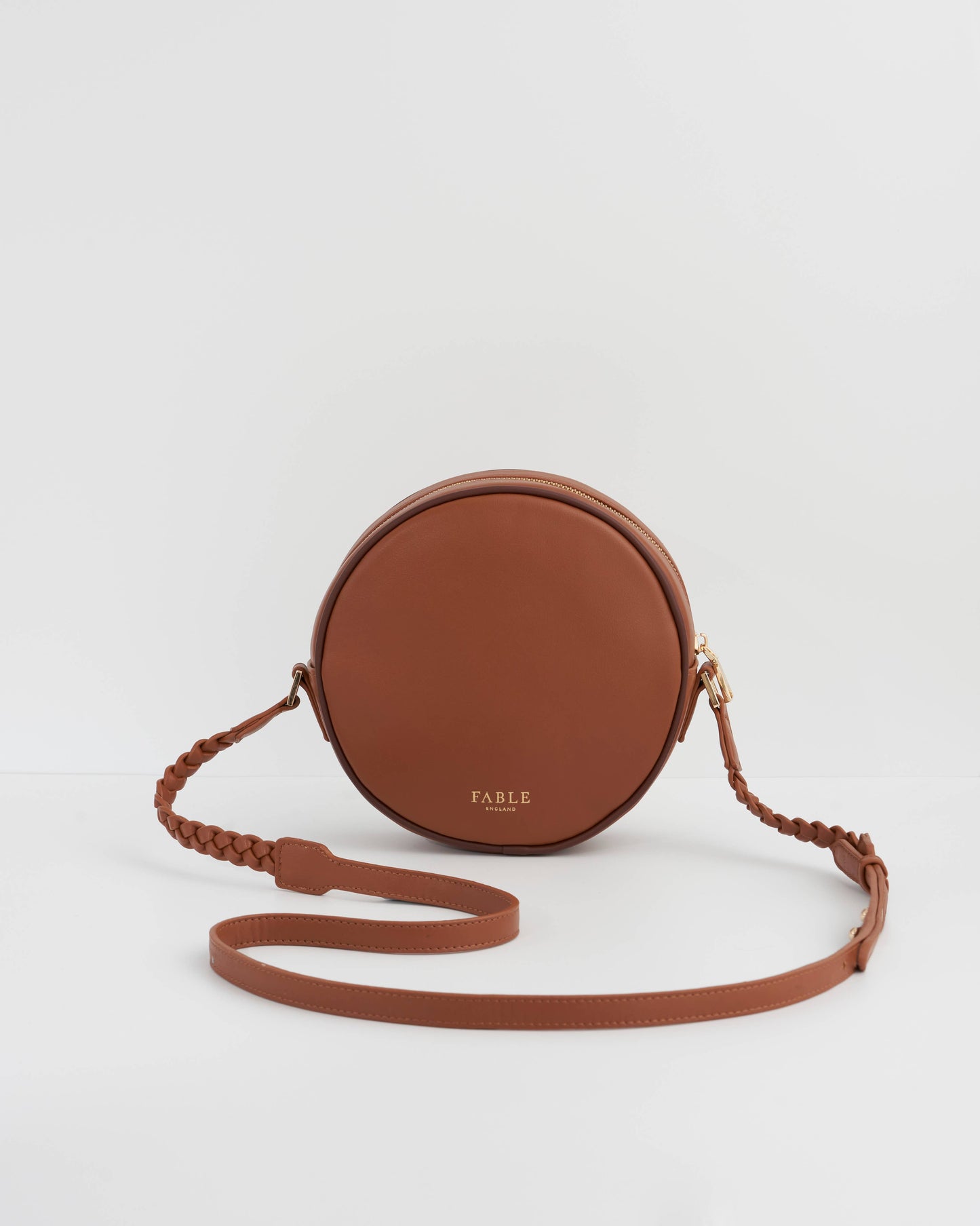 FABLE Bumble Bee Tan Circle Bag