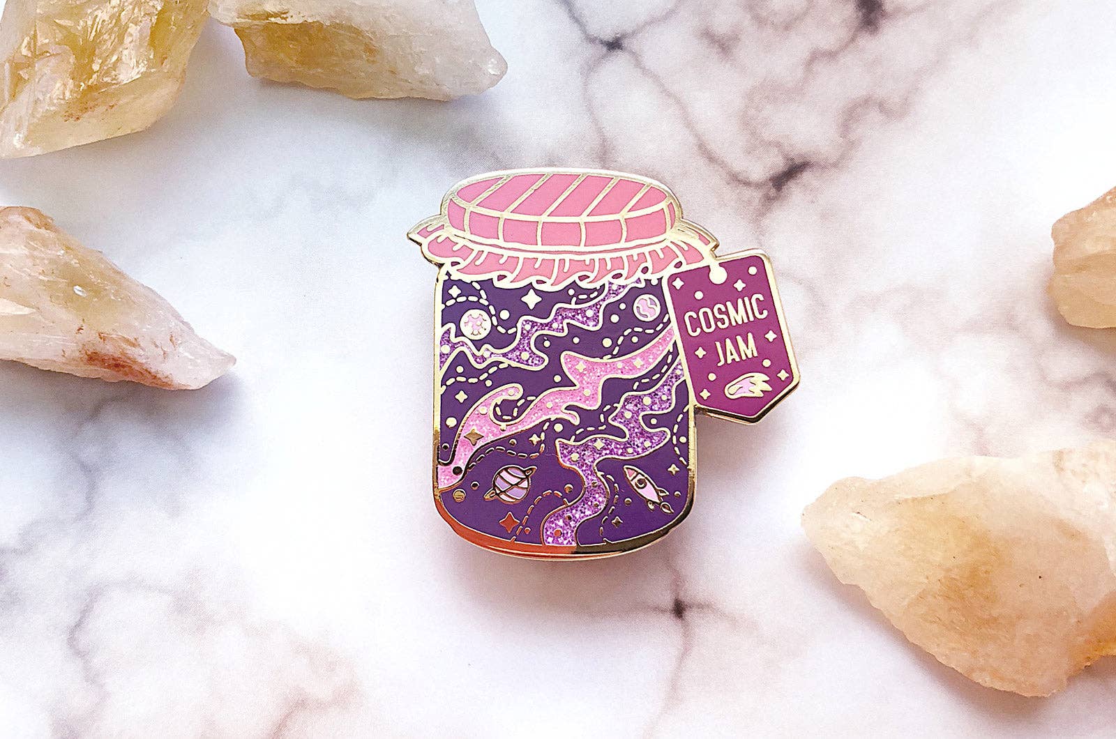 Emalje Pin | Cosmic Jam - Tea & Fables