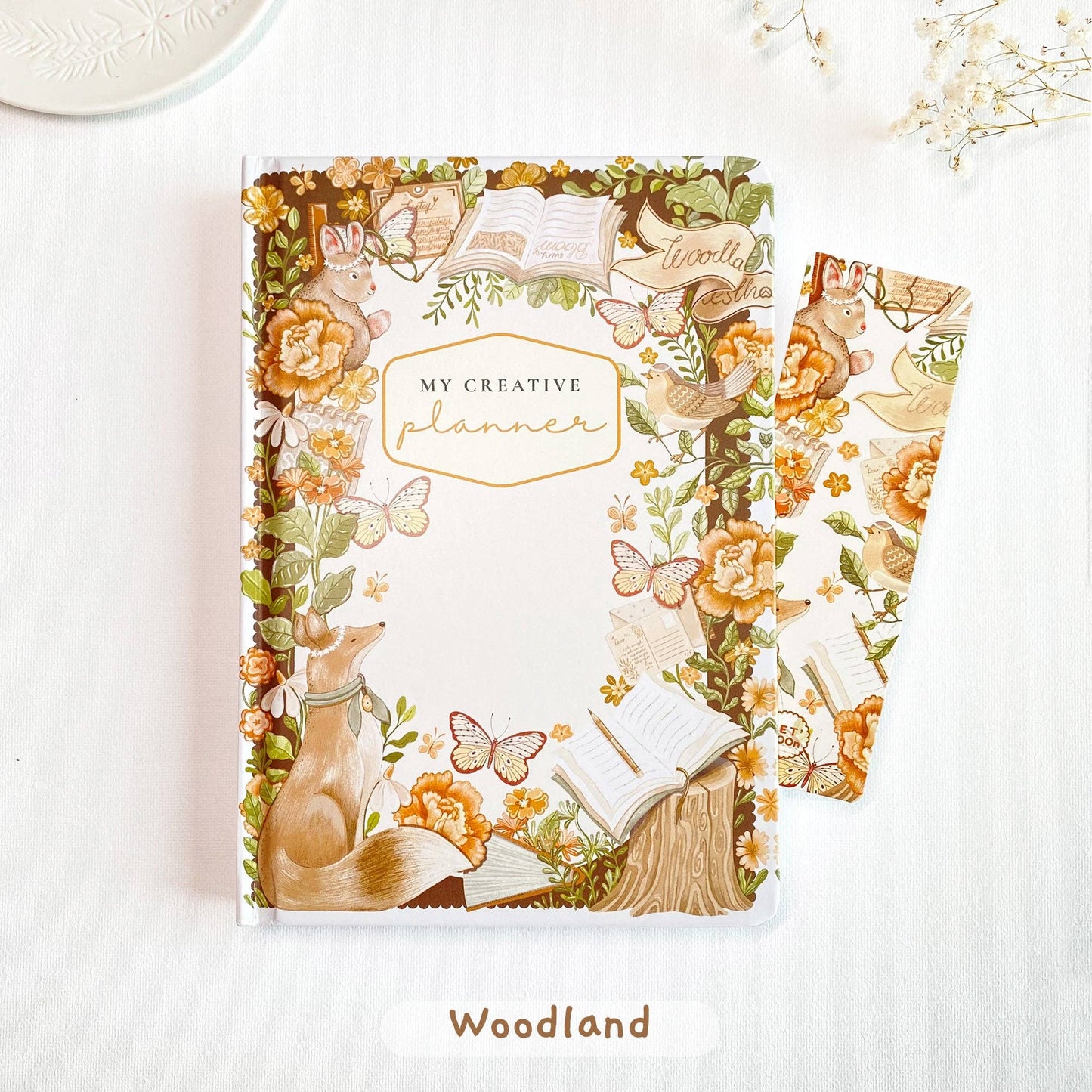 My Creative Planner - Uten dato | Weekly Plan: Woodland - Tea & Fables