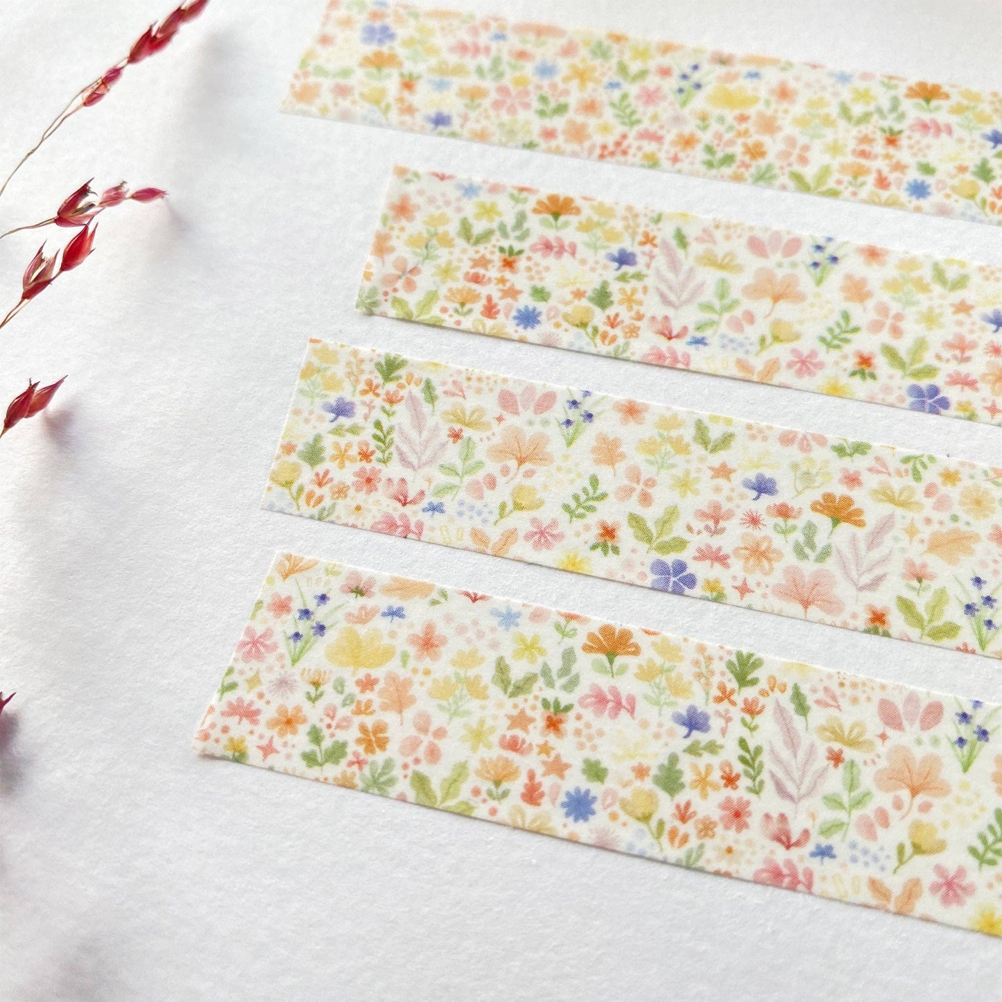 Washi Tape - Blooming Flower - Tea & Fables