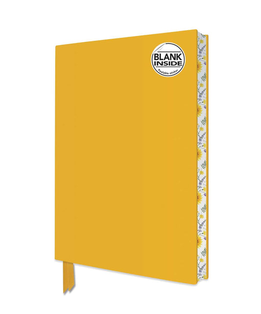 Artisan Sunny Yellow Blank Journal - Tea & Fables