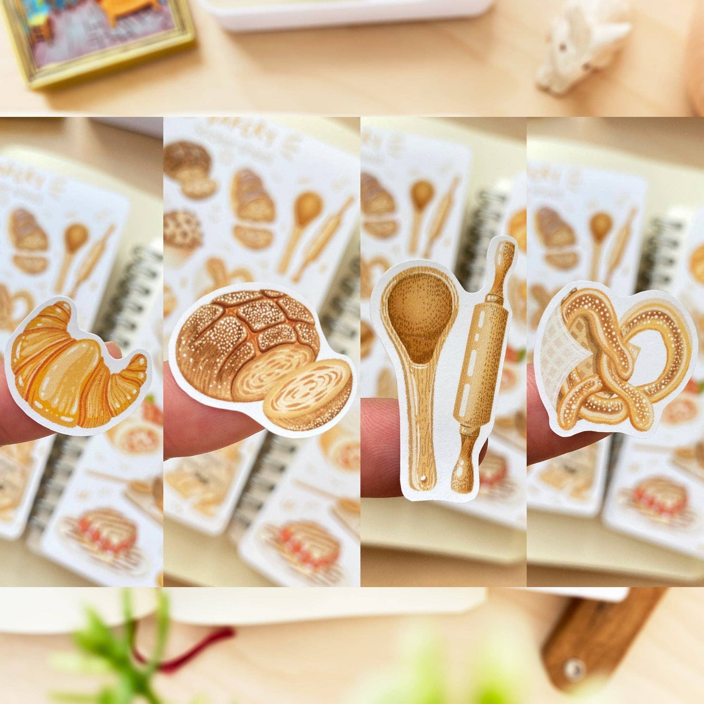 Sticker Sheet - Bakery: Bakery / Semi-Transparent - Tea & Fables