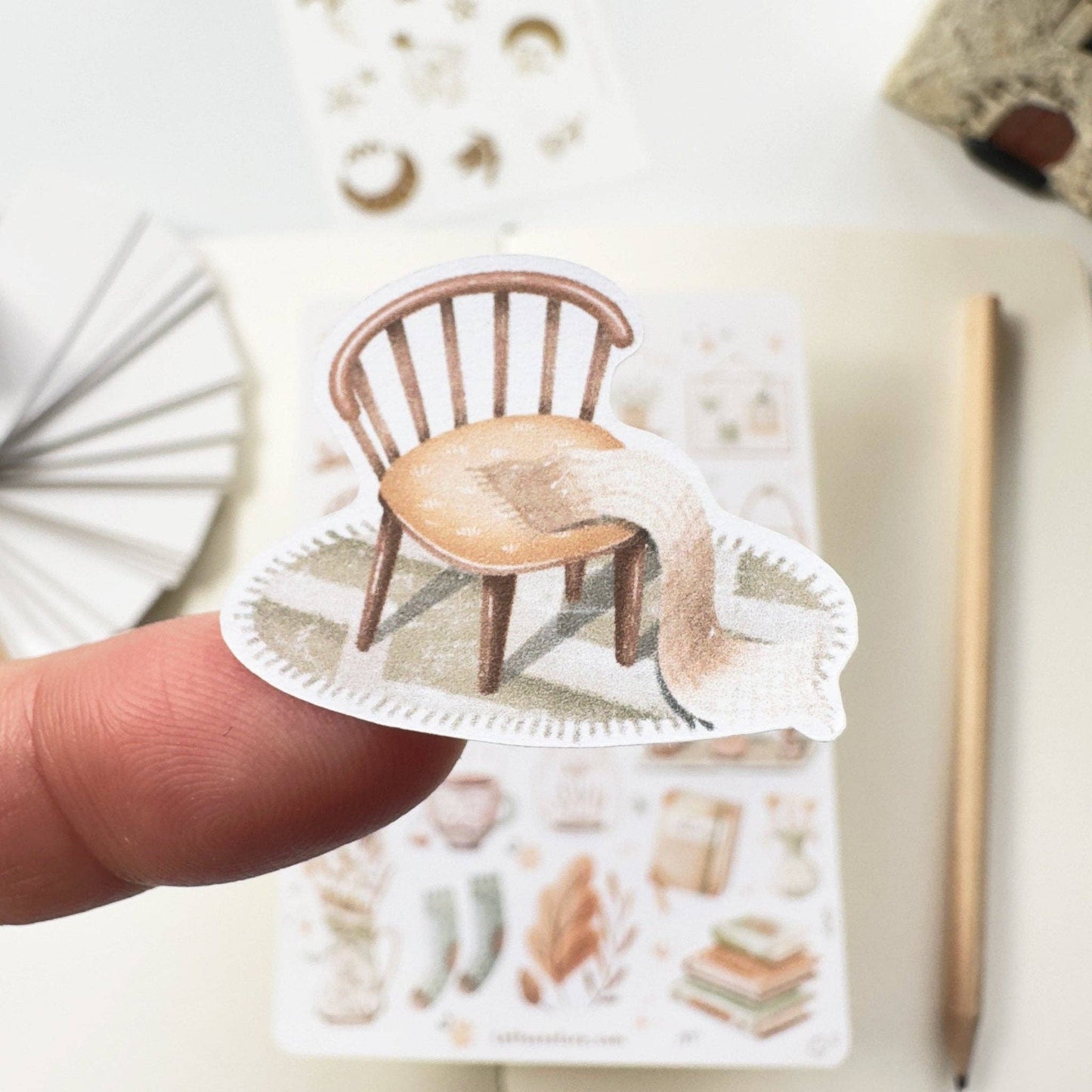 Sticker Sheet - Magical Cozy Fall: Matte Paper