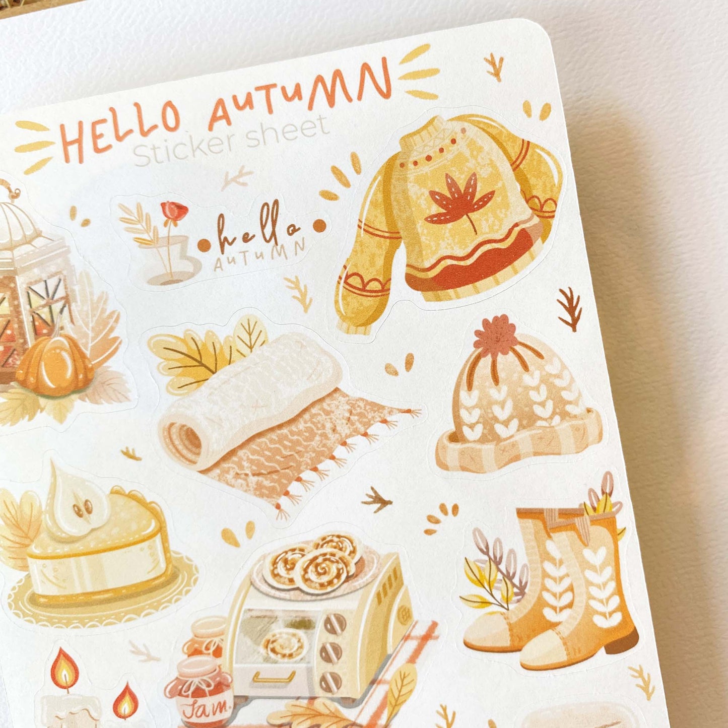 Sticker Sheet - Autumn in my Heart: Both Themes