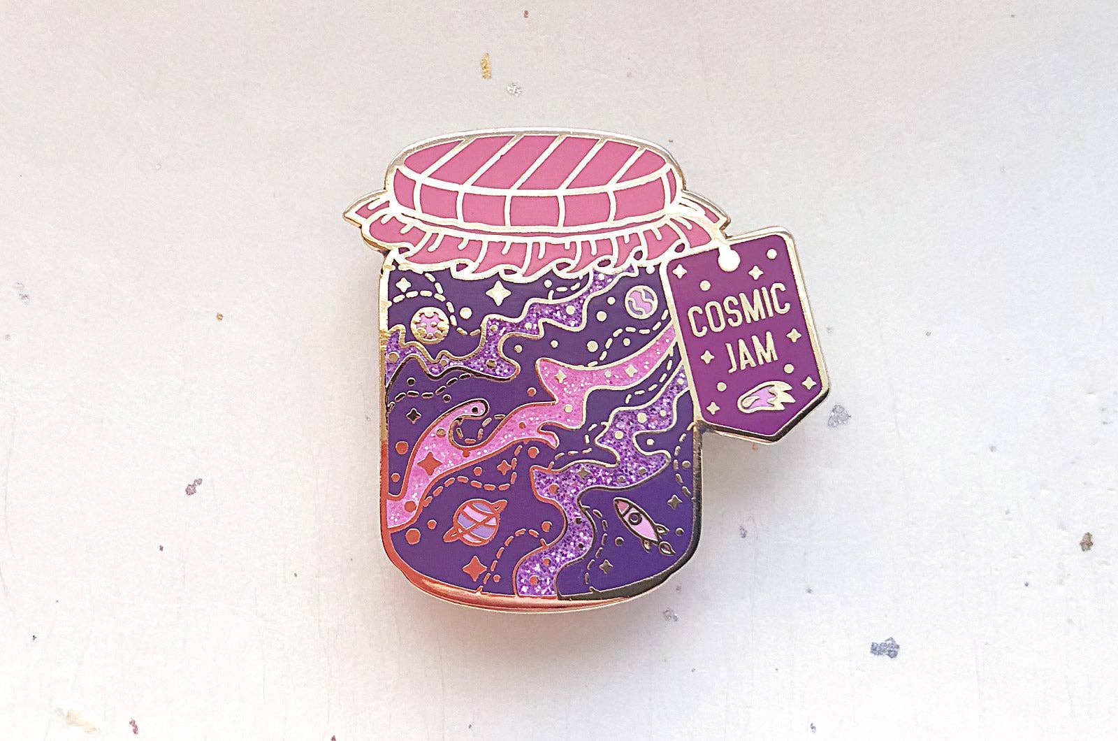 Emalje Pin | Cosmic Jam - Tea & Fables