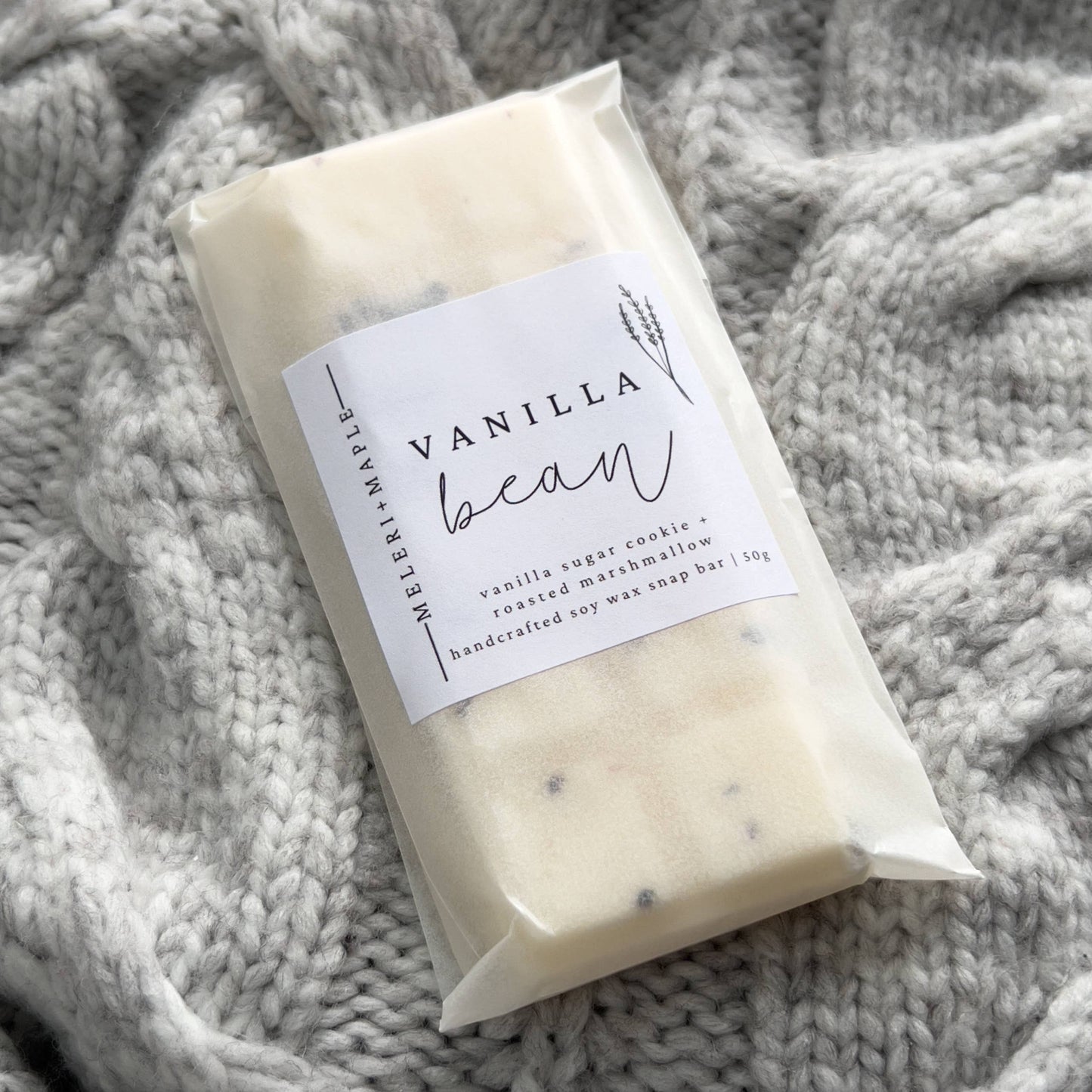 Vanilla Bean Snap Bar Wax Melt