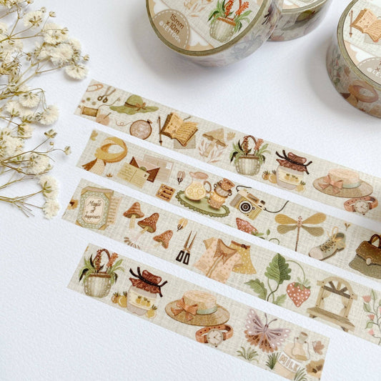 Washi Tape - Cozy Cottagecore - Tea & Fables