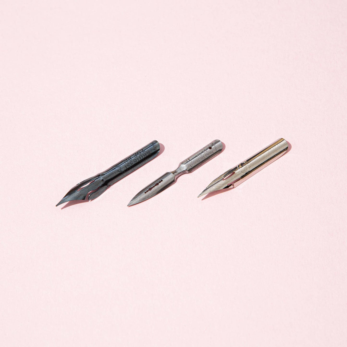 Kalligrafispisser (nibs) -  Moderne kalligrafi sett 3 stk