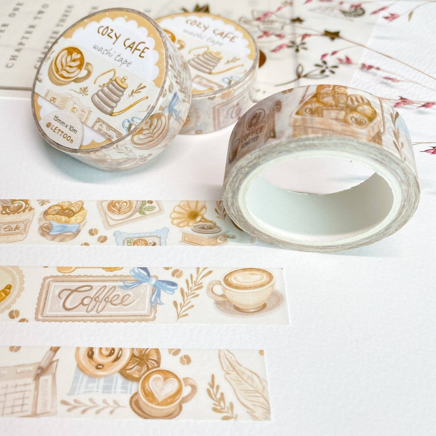 Washi Tape - Cozy Cafe - Tea & Fables