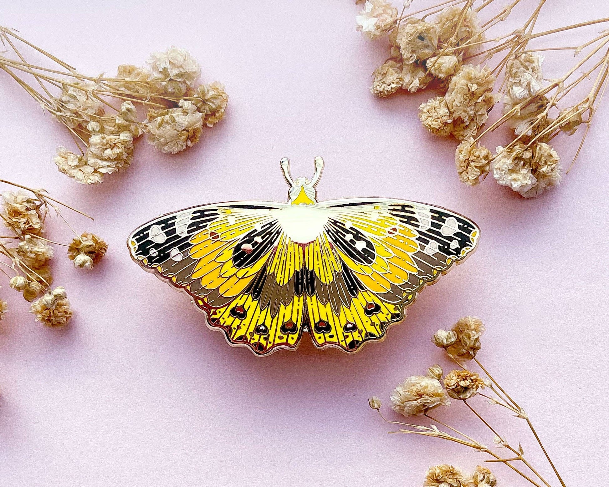 Emalje Pin | Painted Lady Butterfly - Tea & Fables