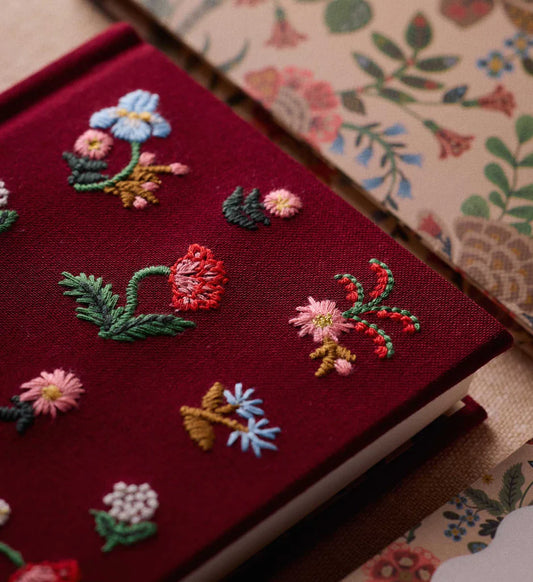 Gracie Mini Embroidered Journal - Ulinjert