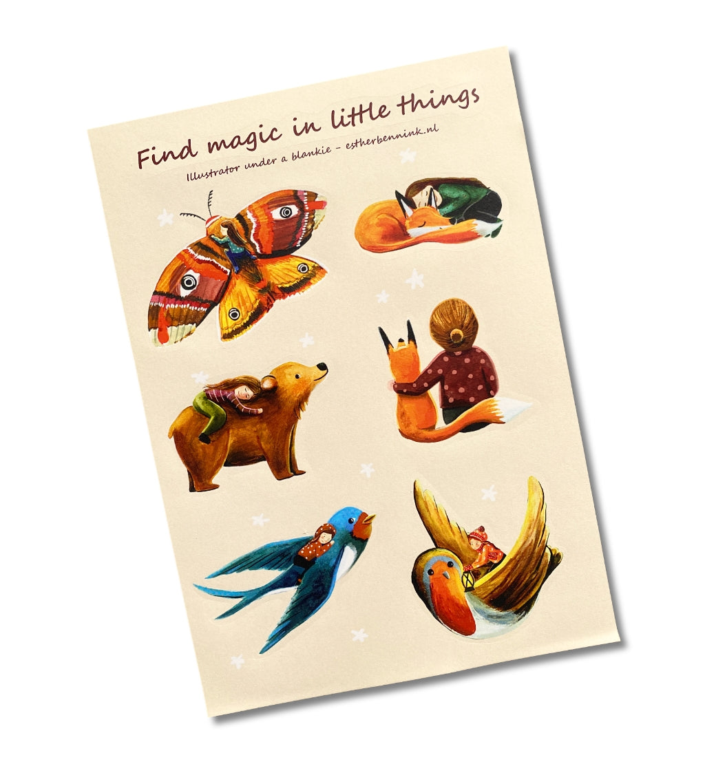 Sticker Sheet - Find Magic In Little Things