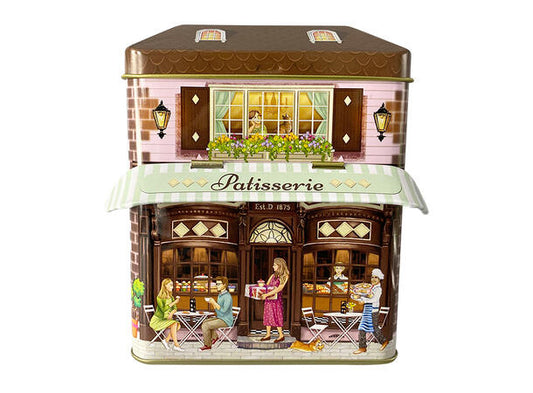 Metallboks Hus: Pattiserie - Tea & Fables