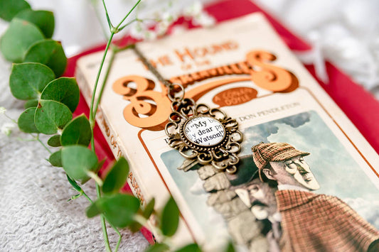 Bookish Necklace | My Dear Watson! Sherlock Holmes