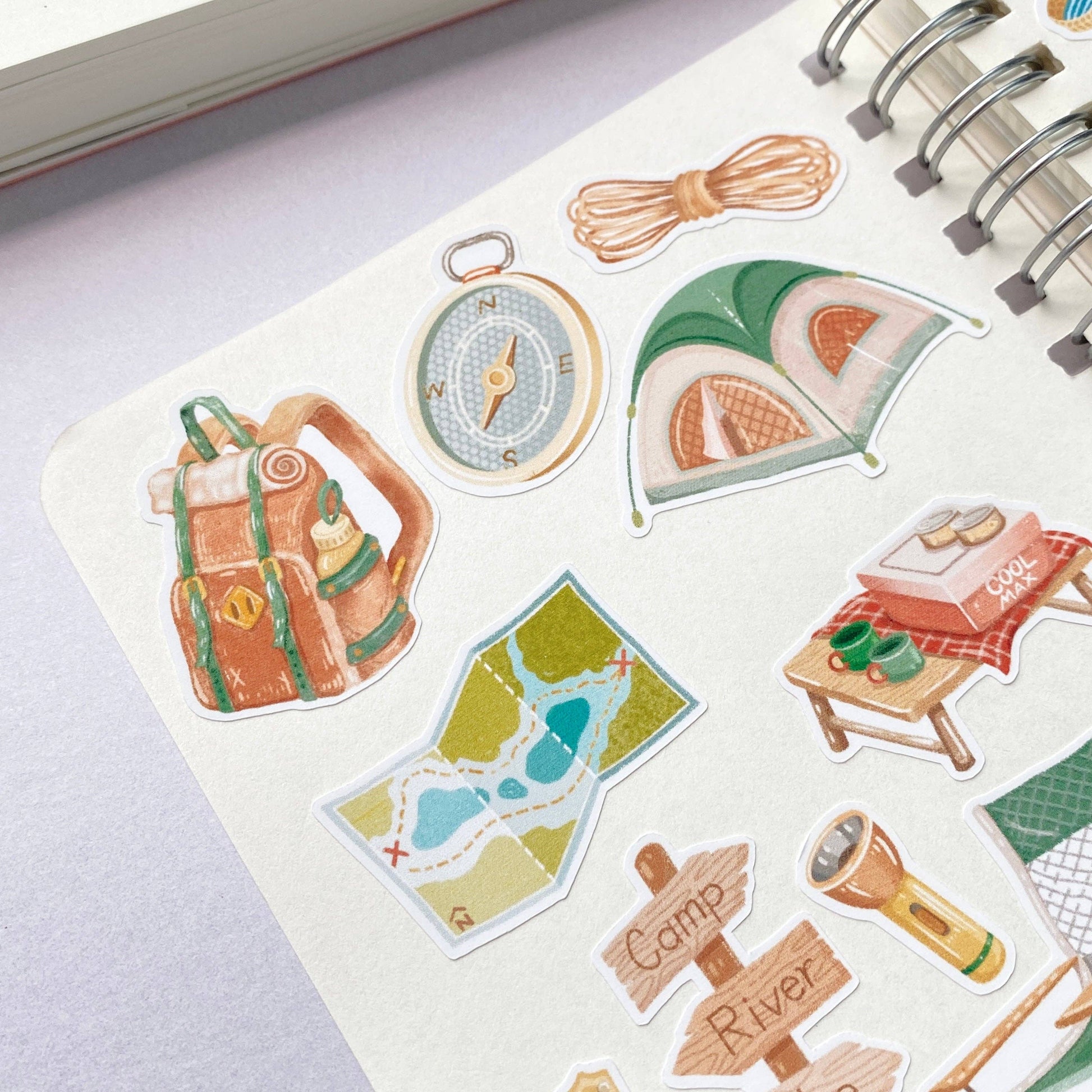 Sticker Sheet - Into The Wild - Tea & Fables