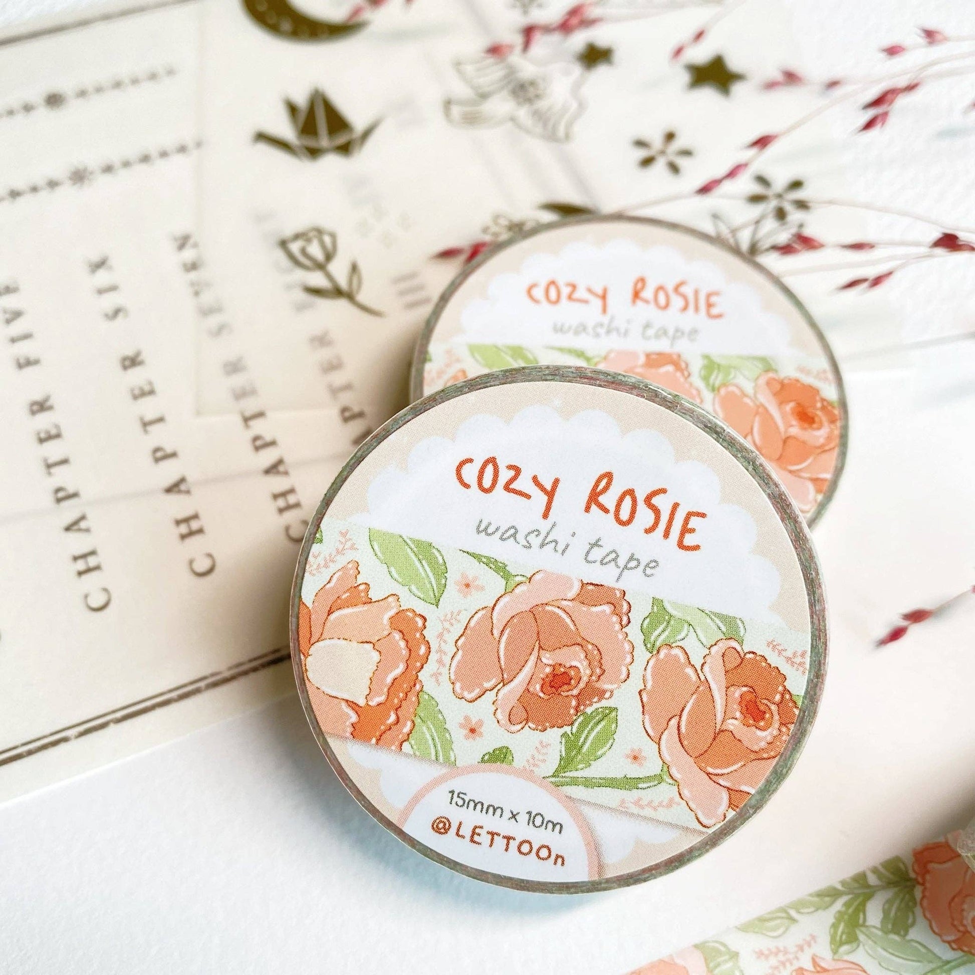 Washi Tape - Cozy Rosie - Tea & Fables