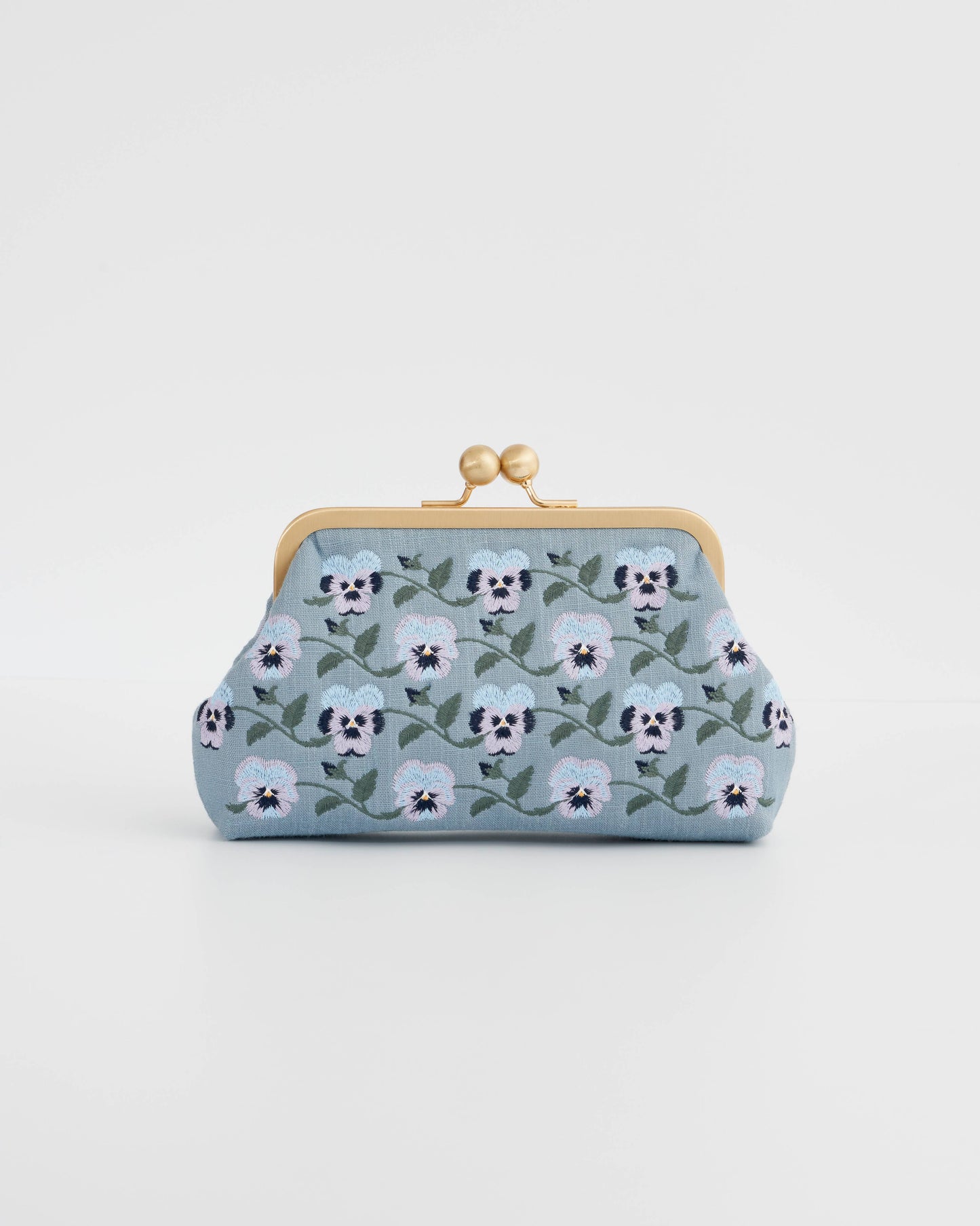 FABLE Pansy Blue Victoriana Clutch