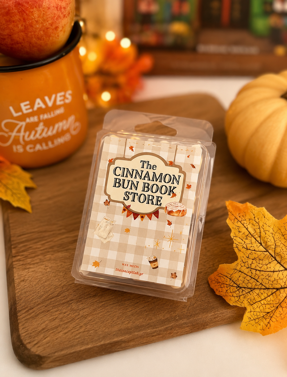 Wax Melts- The Cinnamon Bun Bookstore 75g