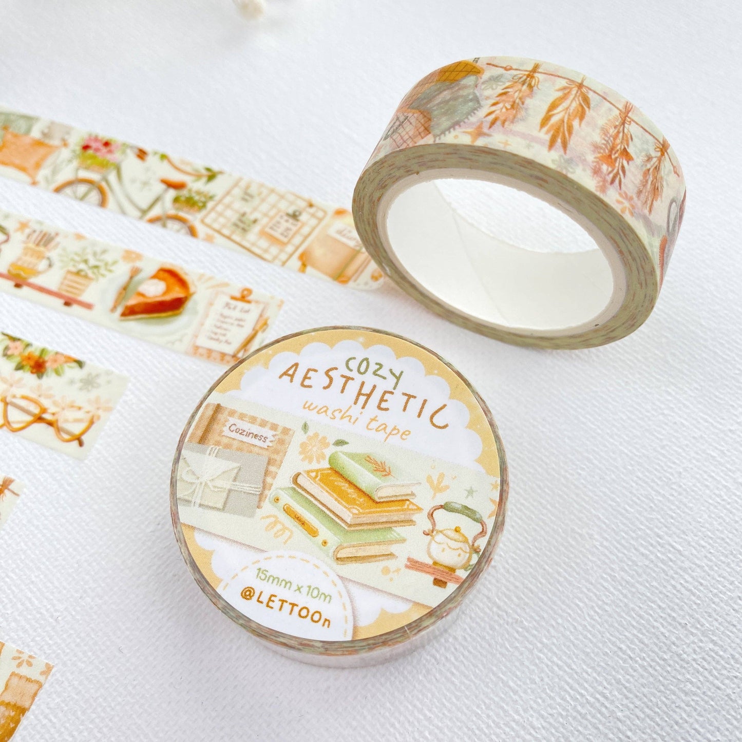 Washi Tape - Cozy Aesthetic - Tea & Fables