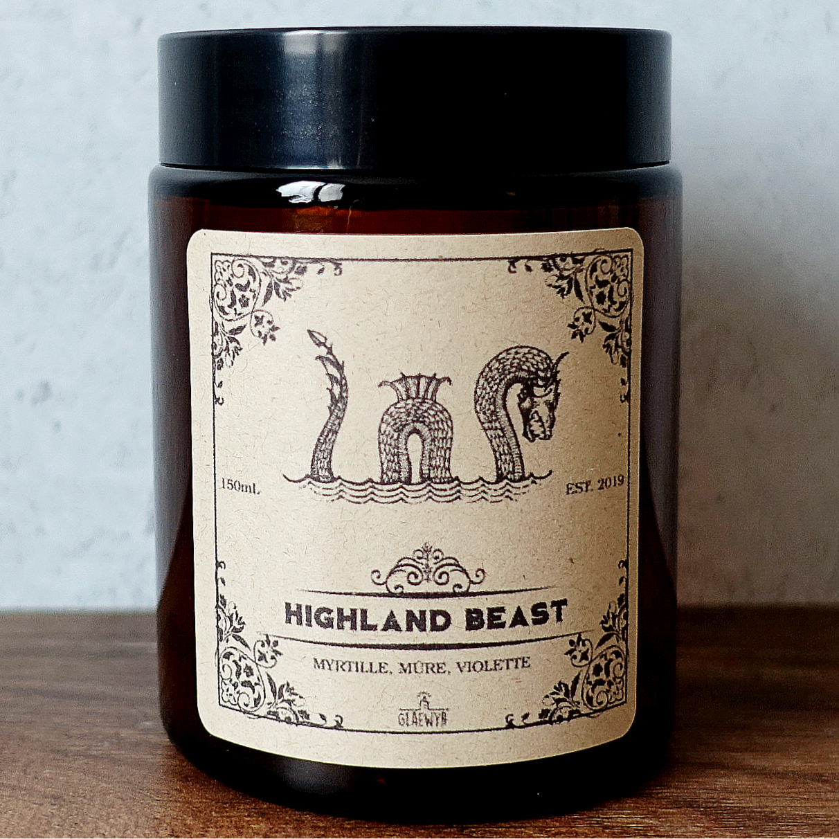 Duftlys | Highland Beast (Bjørnebær & Blåbær)