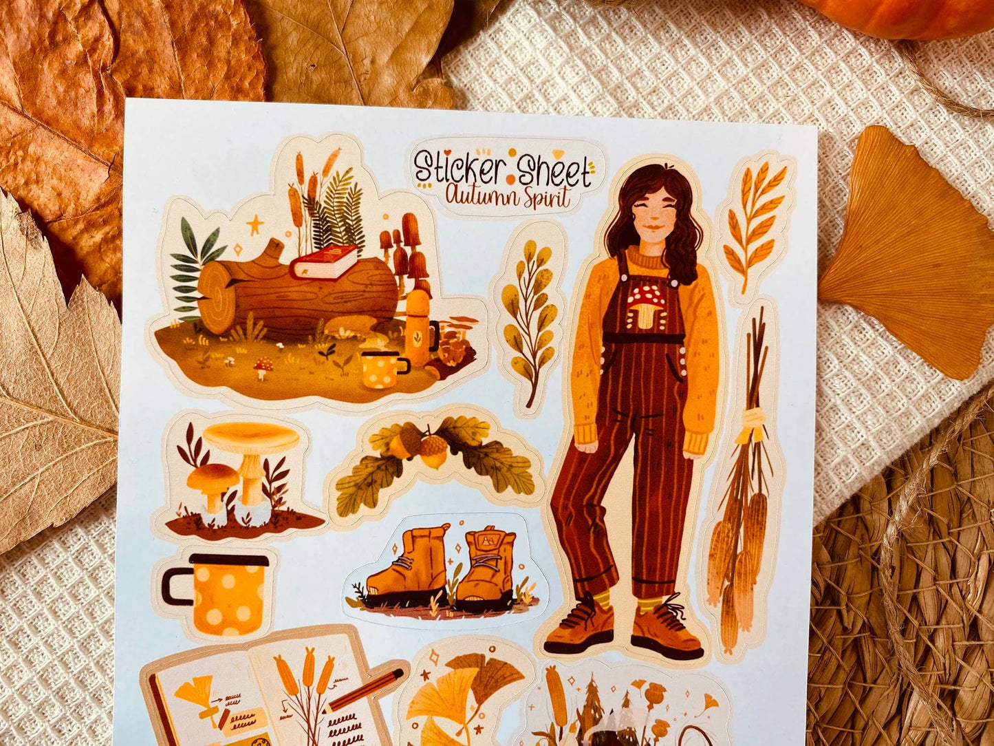 Sticker Sheet: Autumn Spirit