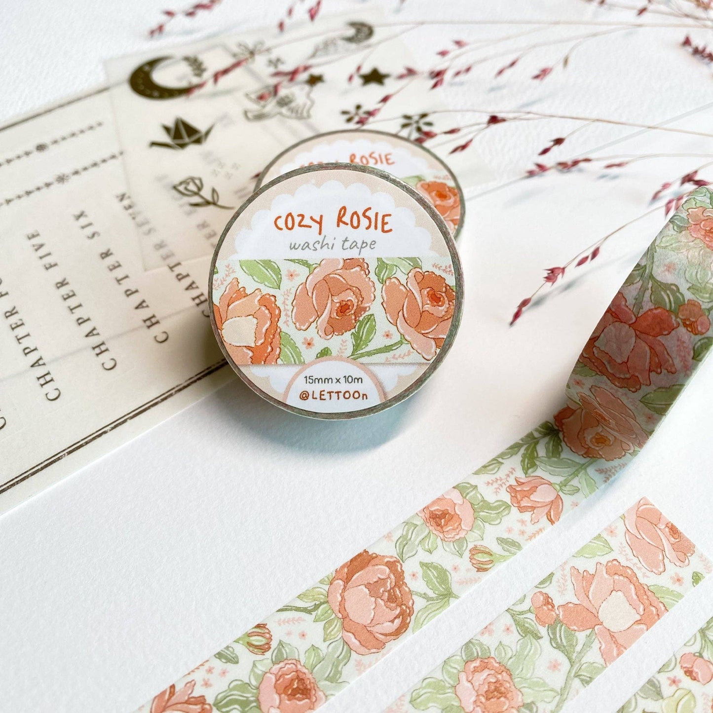 Washi Tape - Cozy Rosie - Tea & Fables