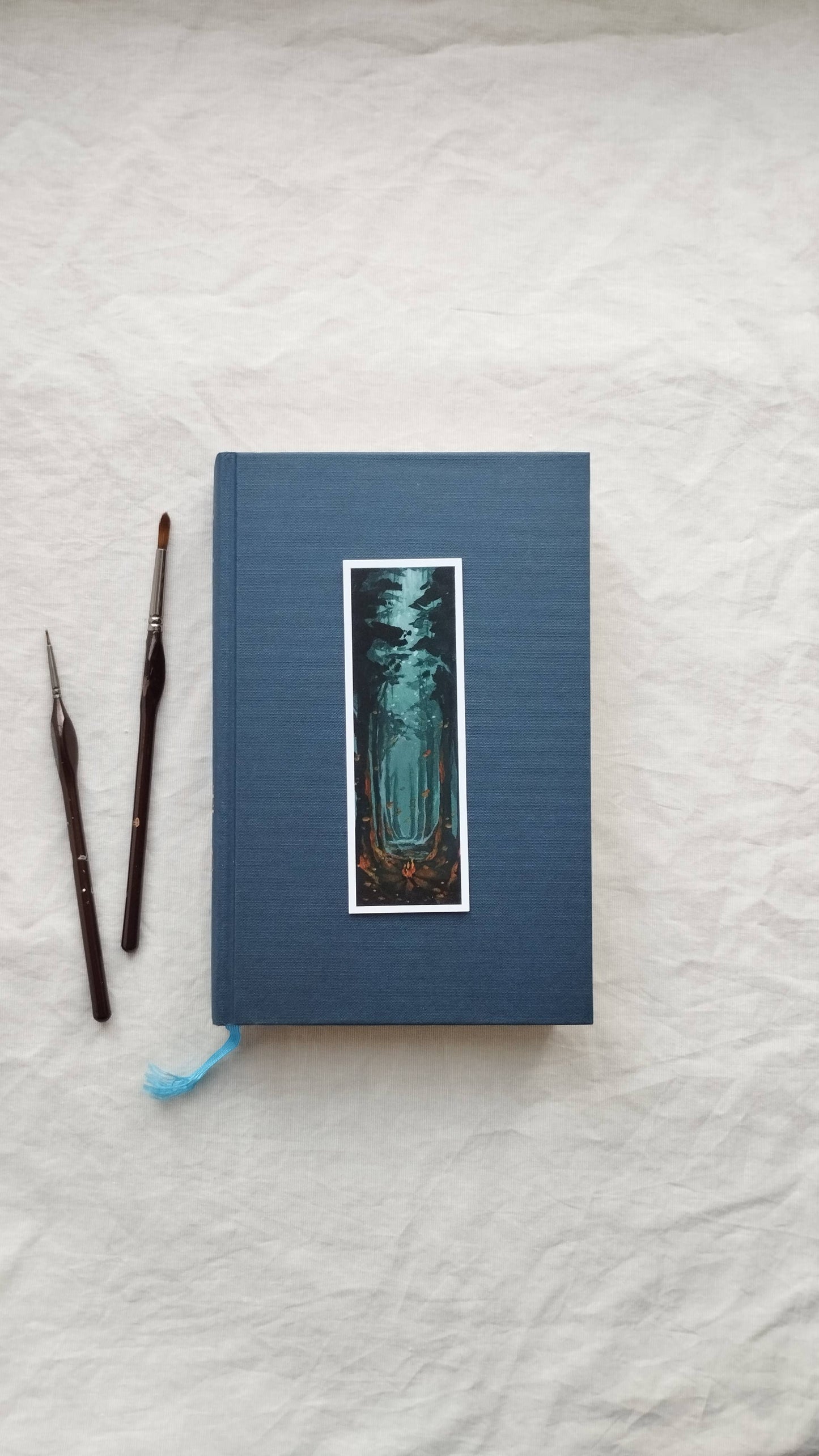 Forest Fire Glow Bookmark