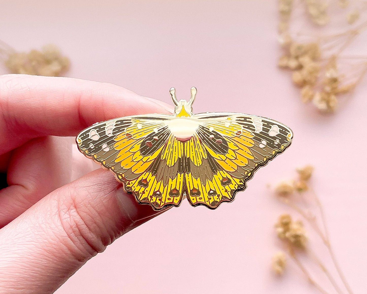 Emalje Pin | Painted Lady Butterfly - Tea & Fables