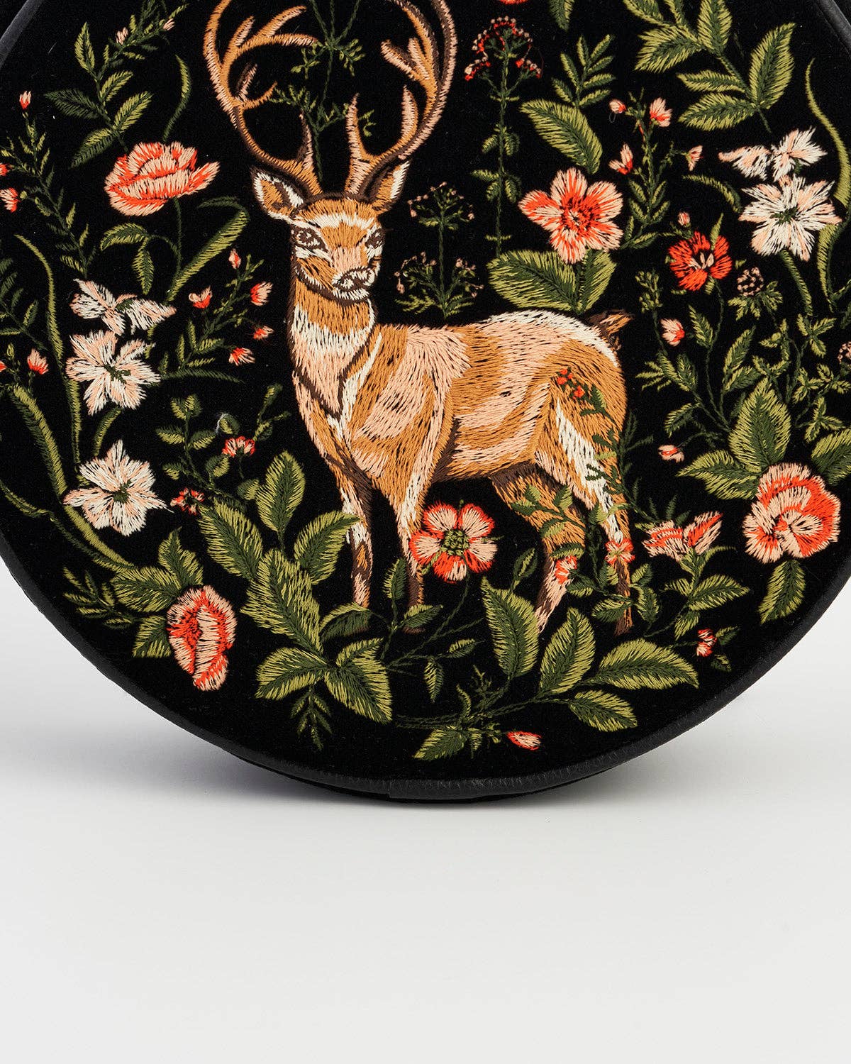 FABLE Aurora Fawn Black Circle Bag