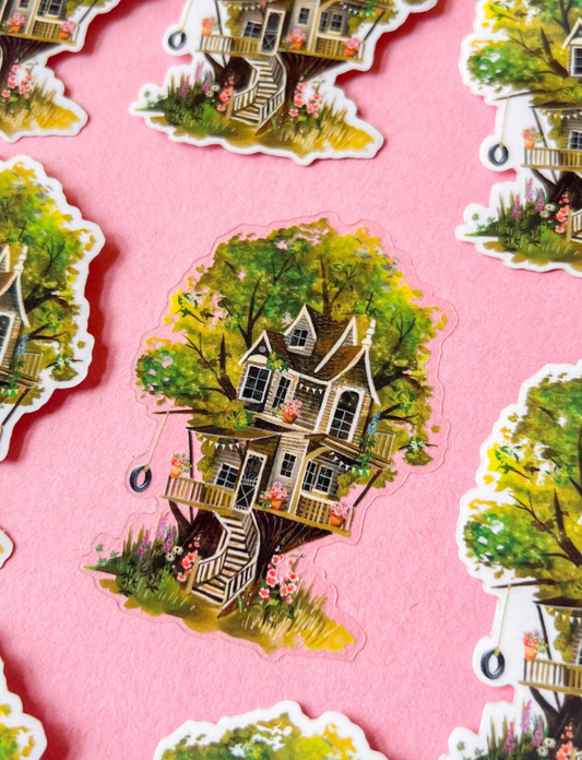 Treverk Sticker Klistremerker – Tea & Fables