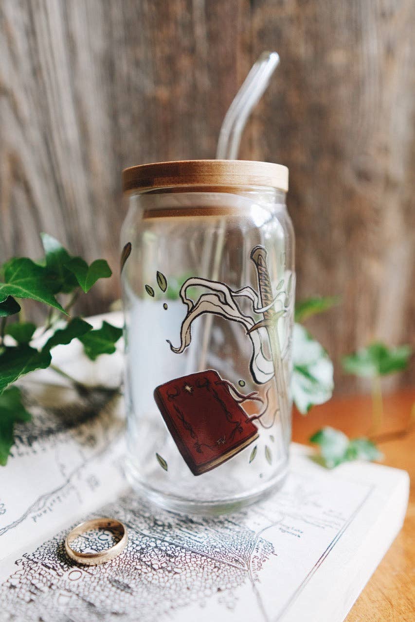 Glass Tumbler: On an Adventure