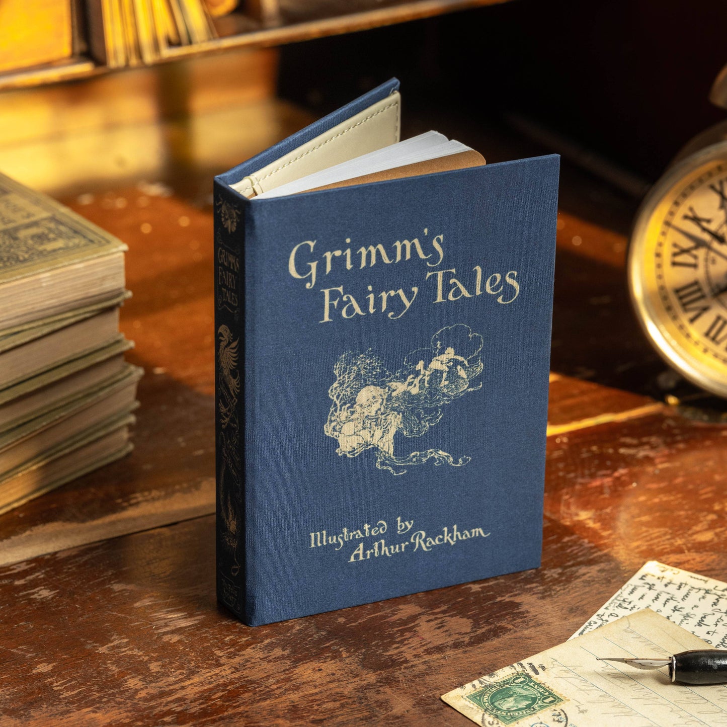 Pass/Notat Lommebok: Grimm’s Fairy Tales by Jacob & Wilhelm Grimm 1812 - Tea & Fables