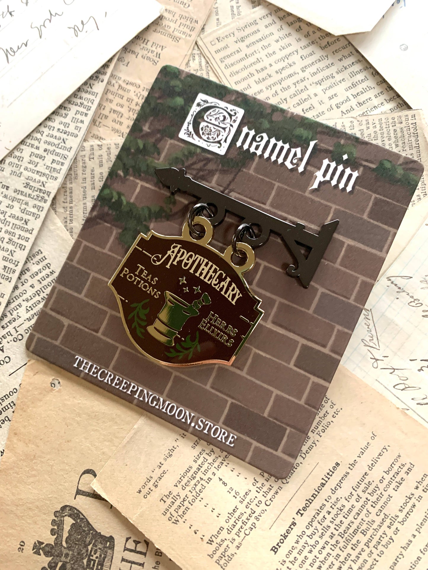 Apothecary Sign Pin
