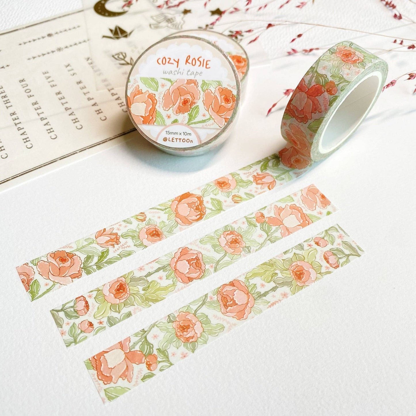 Washi Tape - Cozy Rosie - Tea & Fables