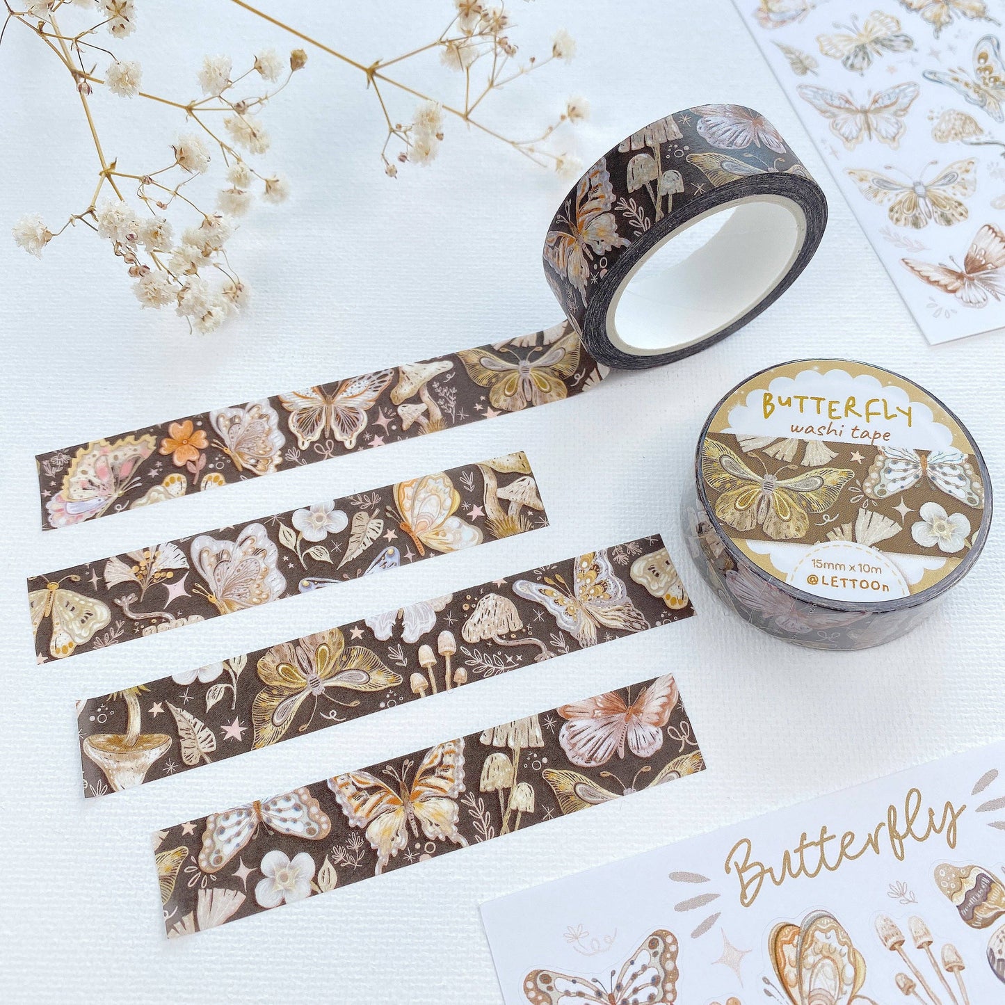 Washi Tape - Butterfly - Tea & Fables