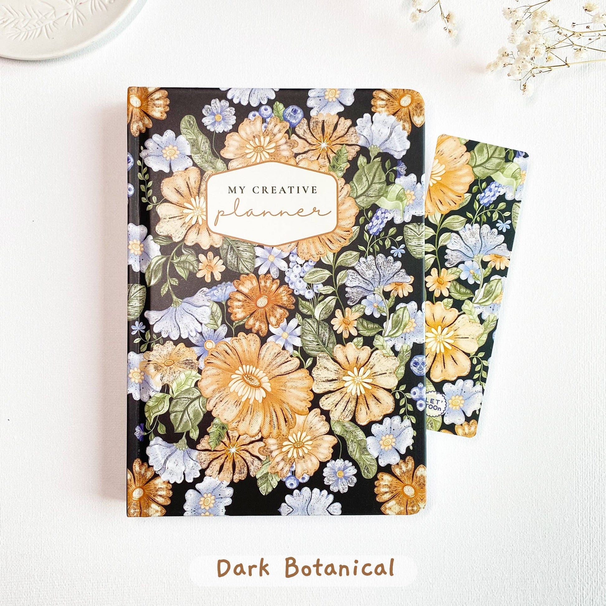 My Creative Planner - Uten dato | Weekly Plan: Dark Botanical - Tea & Fables