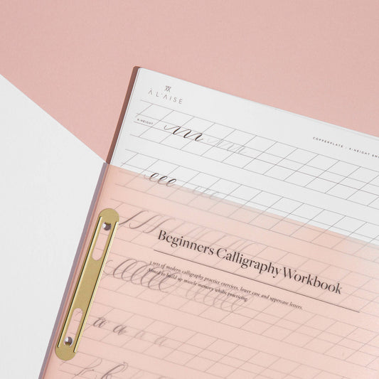 Øvingshefte i moderne kalligrafi – nybegynner