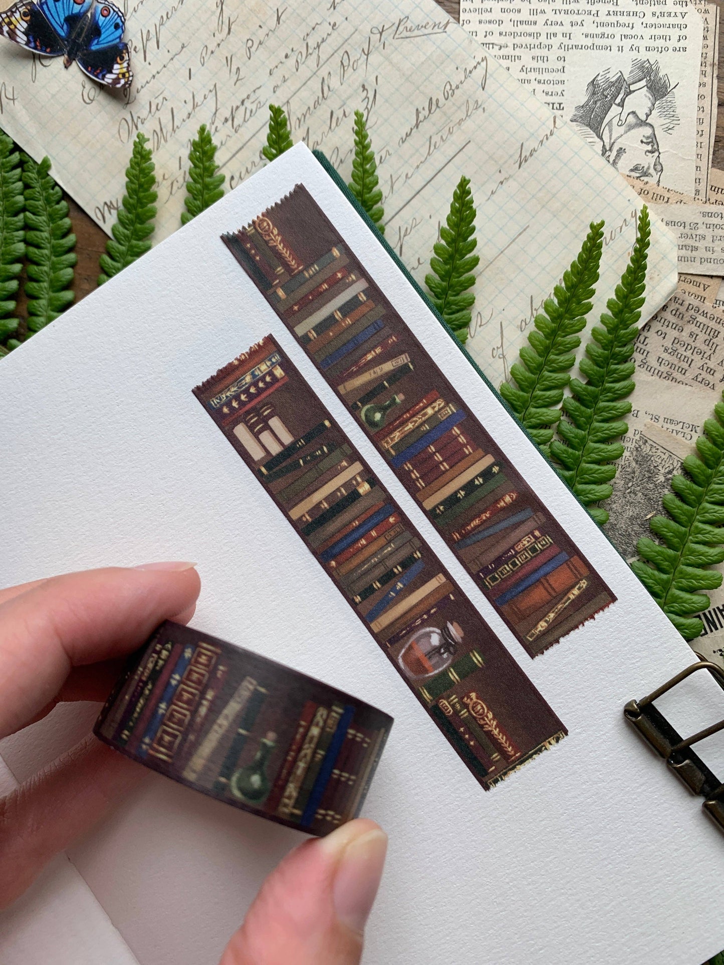 Bookshelf Washi Tape