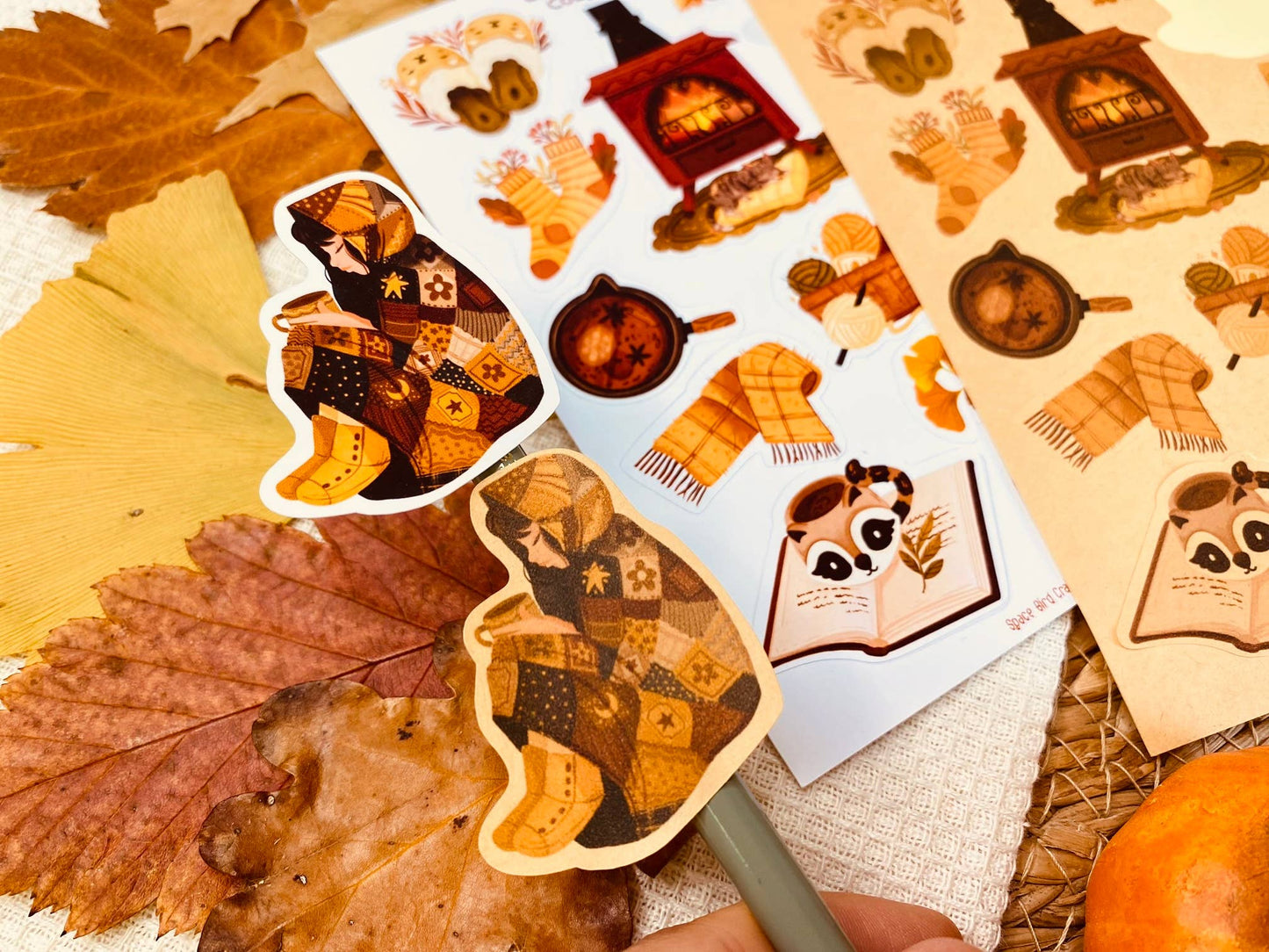 Sticker Sheet: Cozy Home