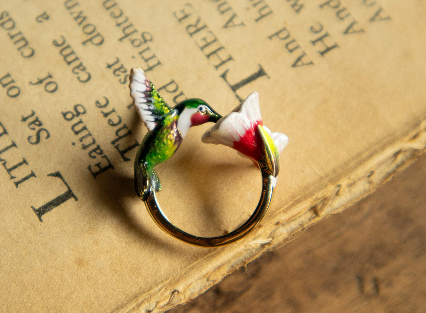 Hummingbird Ring